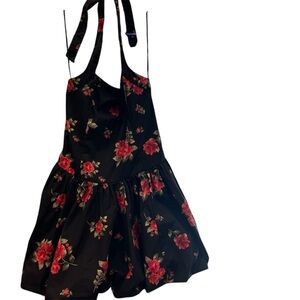 Hollister Black Dress with Subtle Red Accent